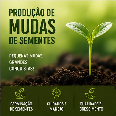 Produção de mudas de sementes