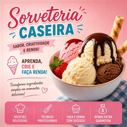 Sorveteria caseira