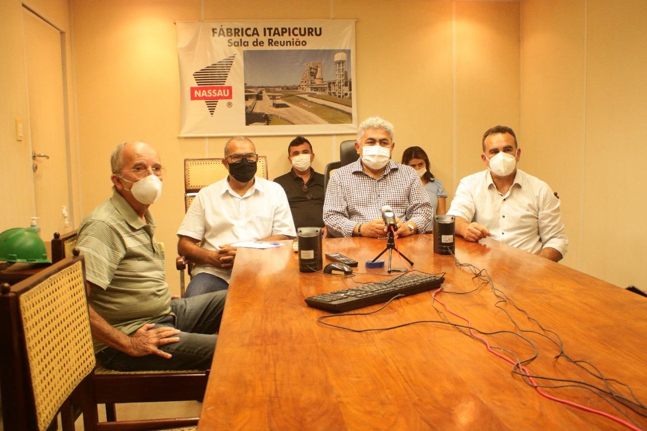 Prefeitura firma parceria com Fábrica de Cimento NASSAU para geração de empregos em Codó