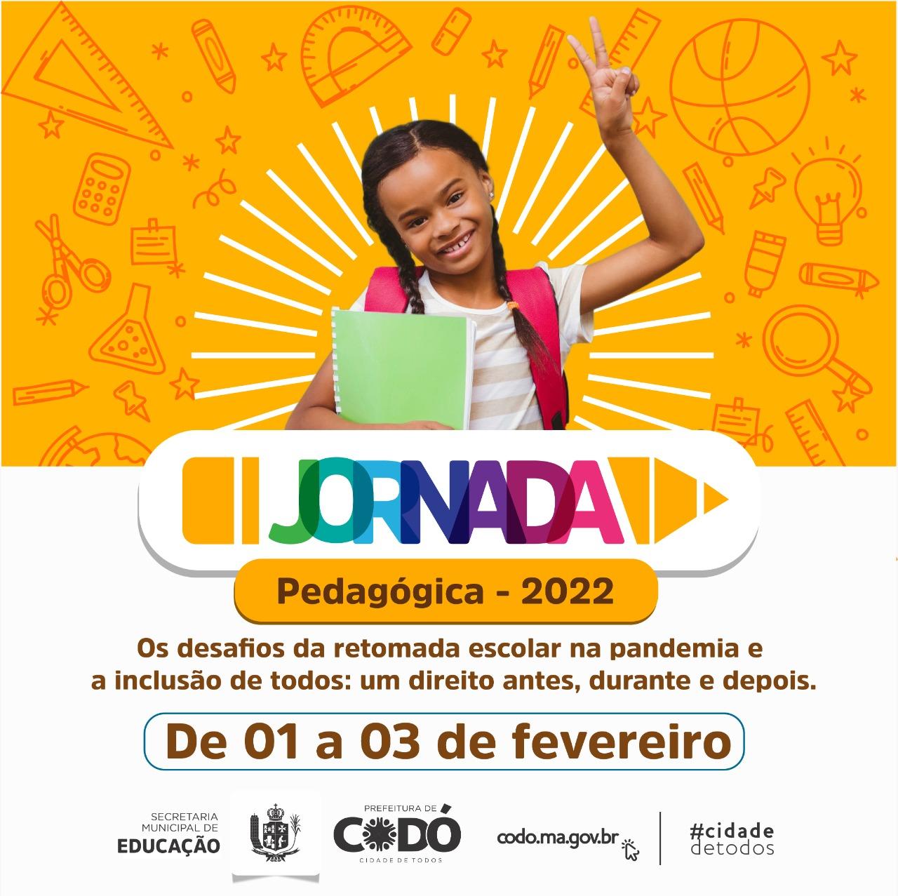 Aberta as inscrições para Jornada Pedagógica 2022