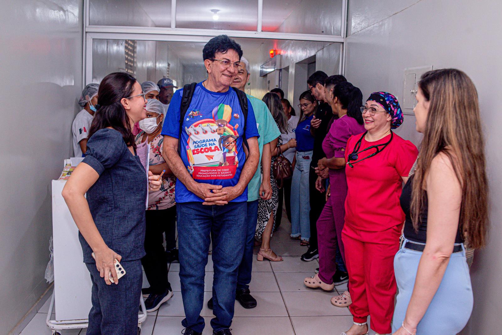 Prefeitura e Faculdade Pitágoras vistoriam nova ala do HGM em Codó